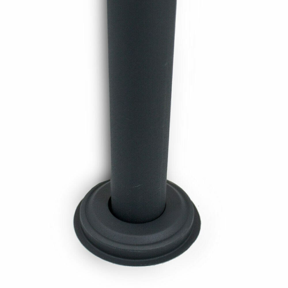 Velká sada poštovních schránek 2ks na sloupcích A4 červené BITUXX M16405(2x15977+16022)